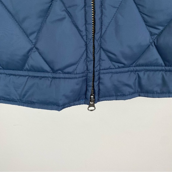 LL Bean Signature Hooded Quilted Down Vest - Picture 5 of 7